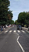 Abbey Road zebra crossing in London, England, UK, on 13 August 2024.jpg