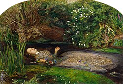 "John Everett Millais - Ophelia - Google Art Project.jpg", uploaded by User:DcoetzeeBot