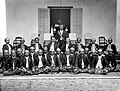 Portrait of Loemadjang council, west Java, 1900s