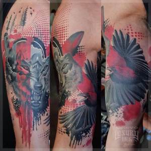 Luxury Ink Bali Tattoo Gallery Watercolor style111