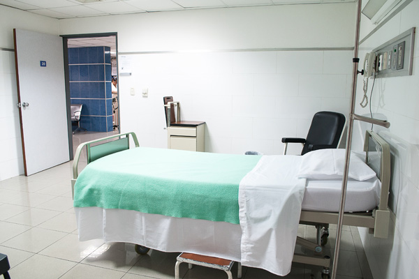 An observation room in one of the Bali hospitals