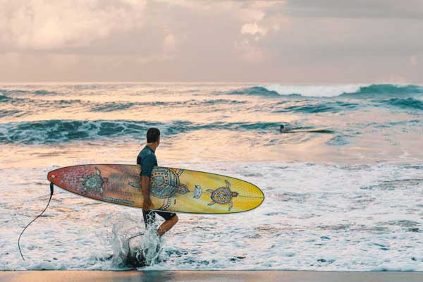 bali surfing spots waves