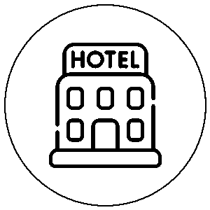 hotel villa icon