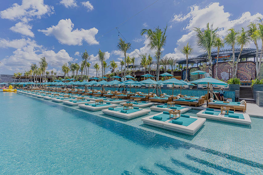Atlas Beach Fest poolside